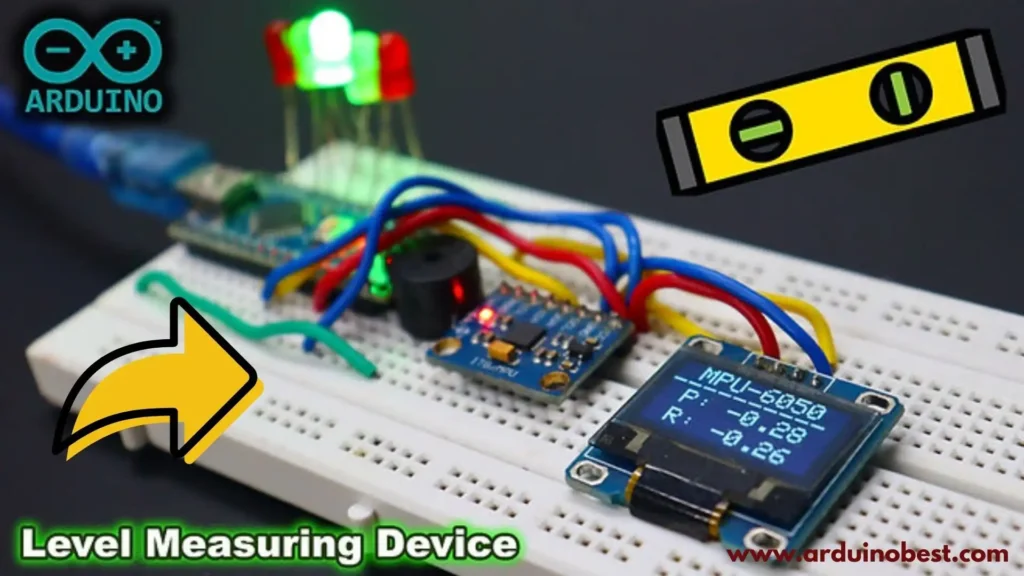 Arduino MPU6050 Digital Spirit Level with OLED Display
