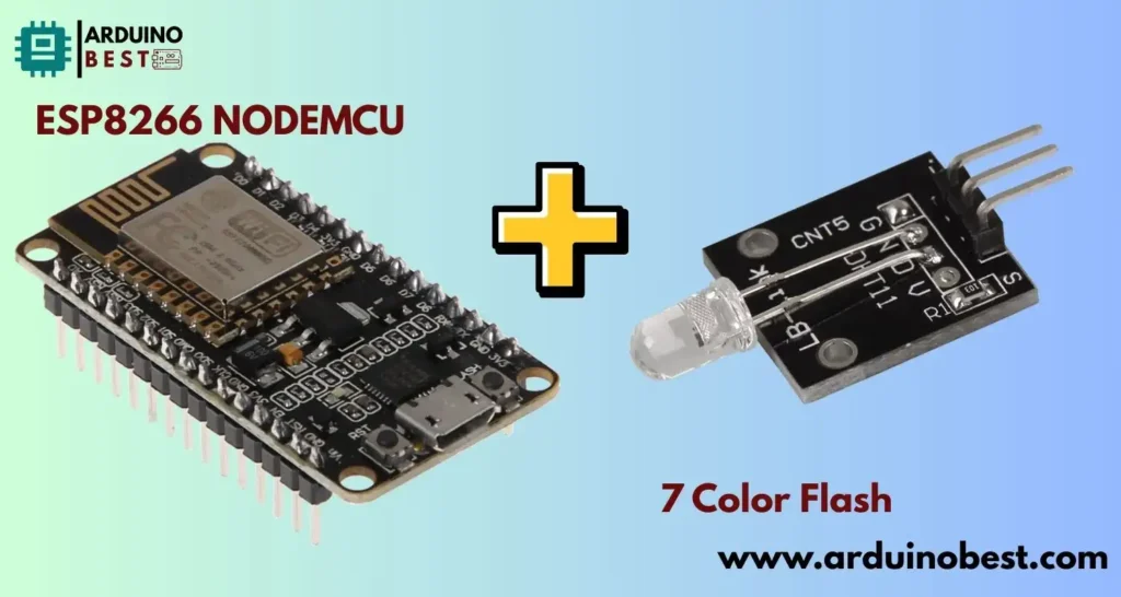 ESP8266 NodeMCU with 7 Color Flash