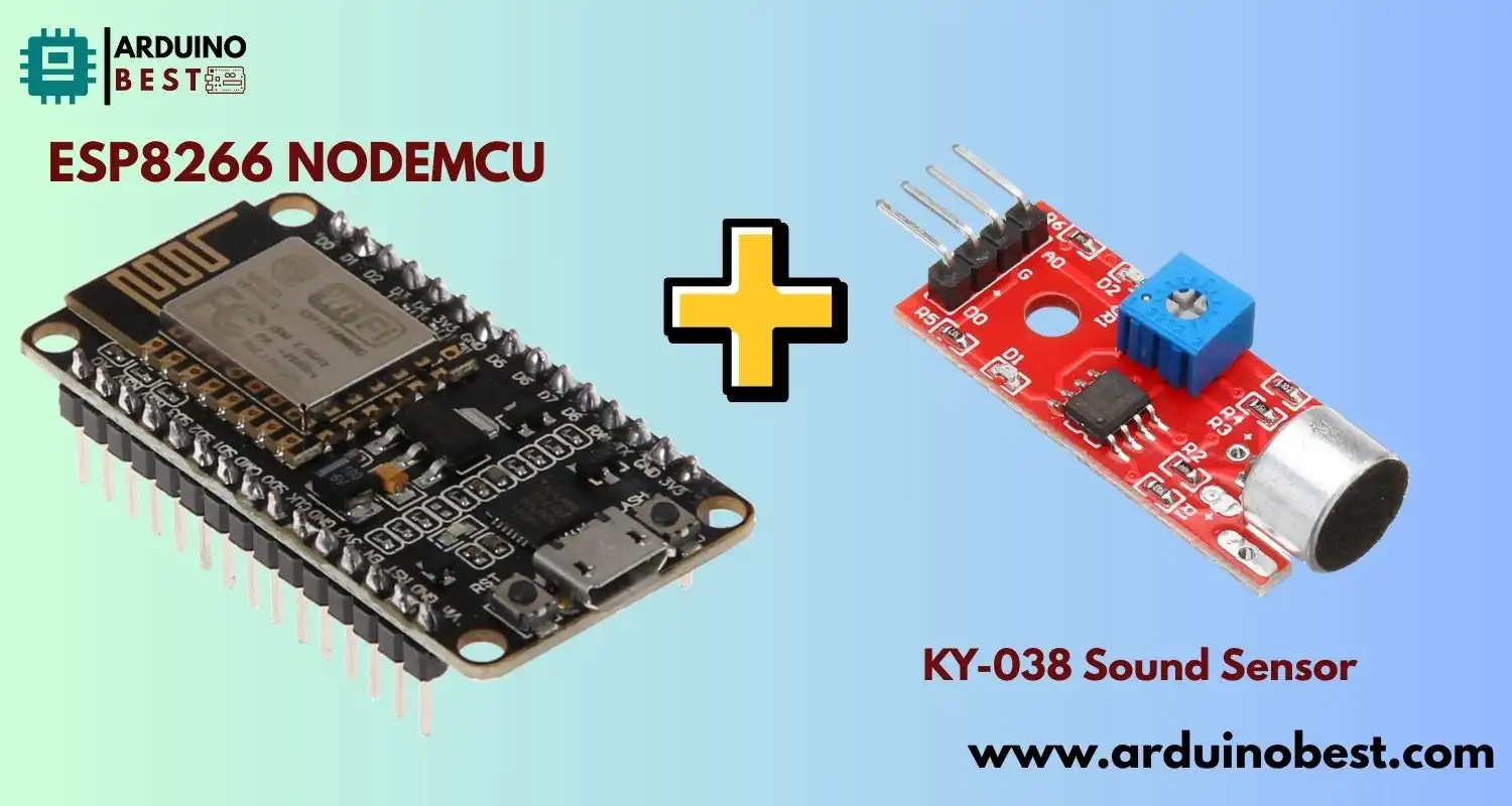 ESP8266 NodeMCU with KY-038 Sound Sensor