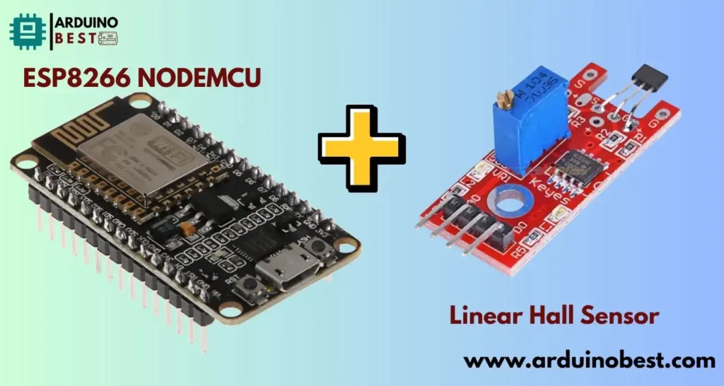ESP8266 NodeMCU with Linear Hall Sensor
