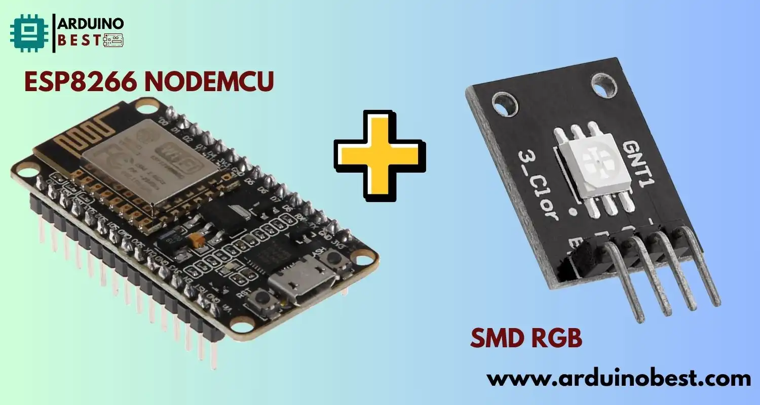 ESP8266 NodeMCU with SMD RGB