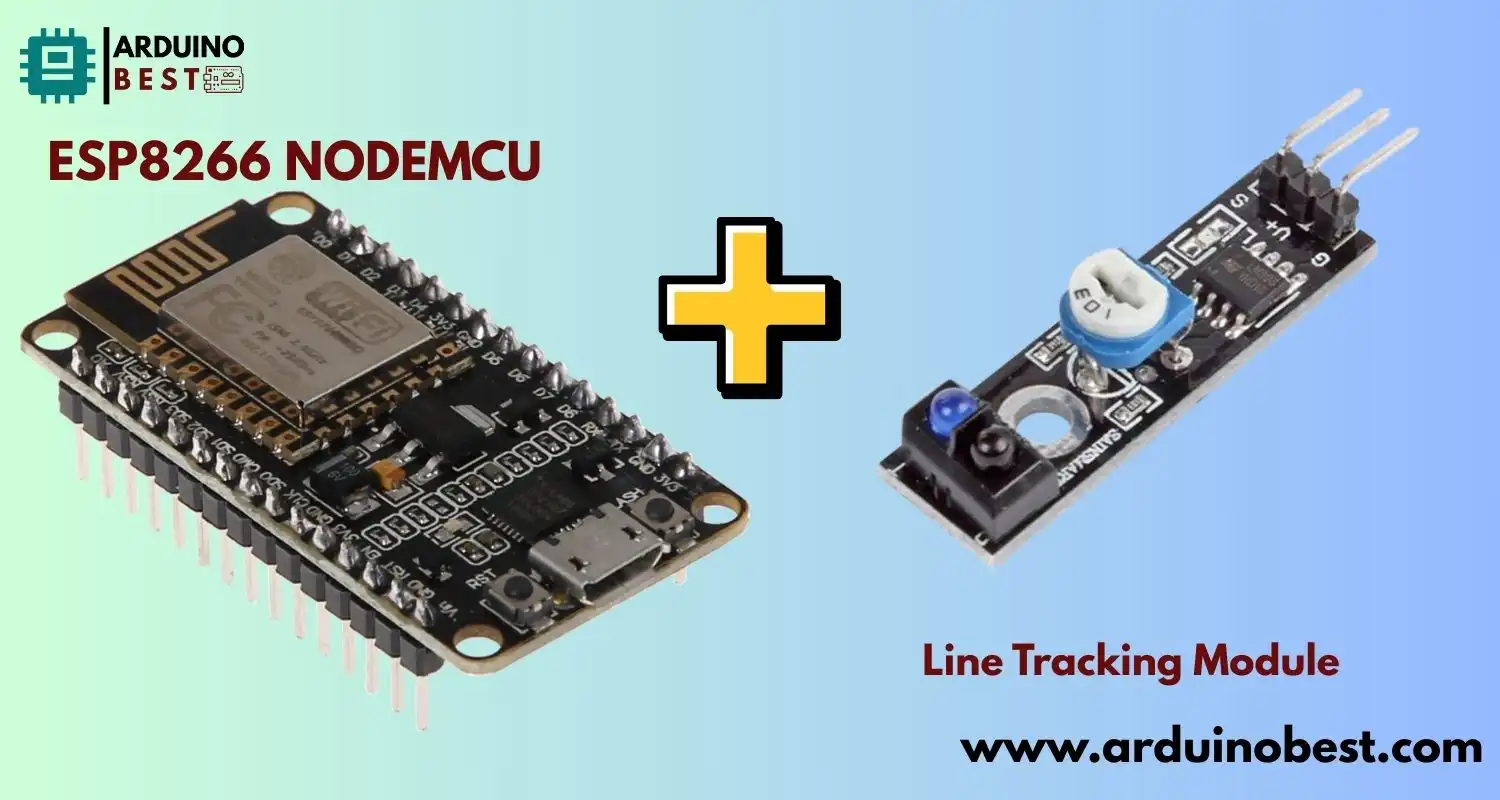 ESP8266 Nodemcu with Line Tracking Module