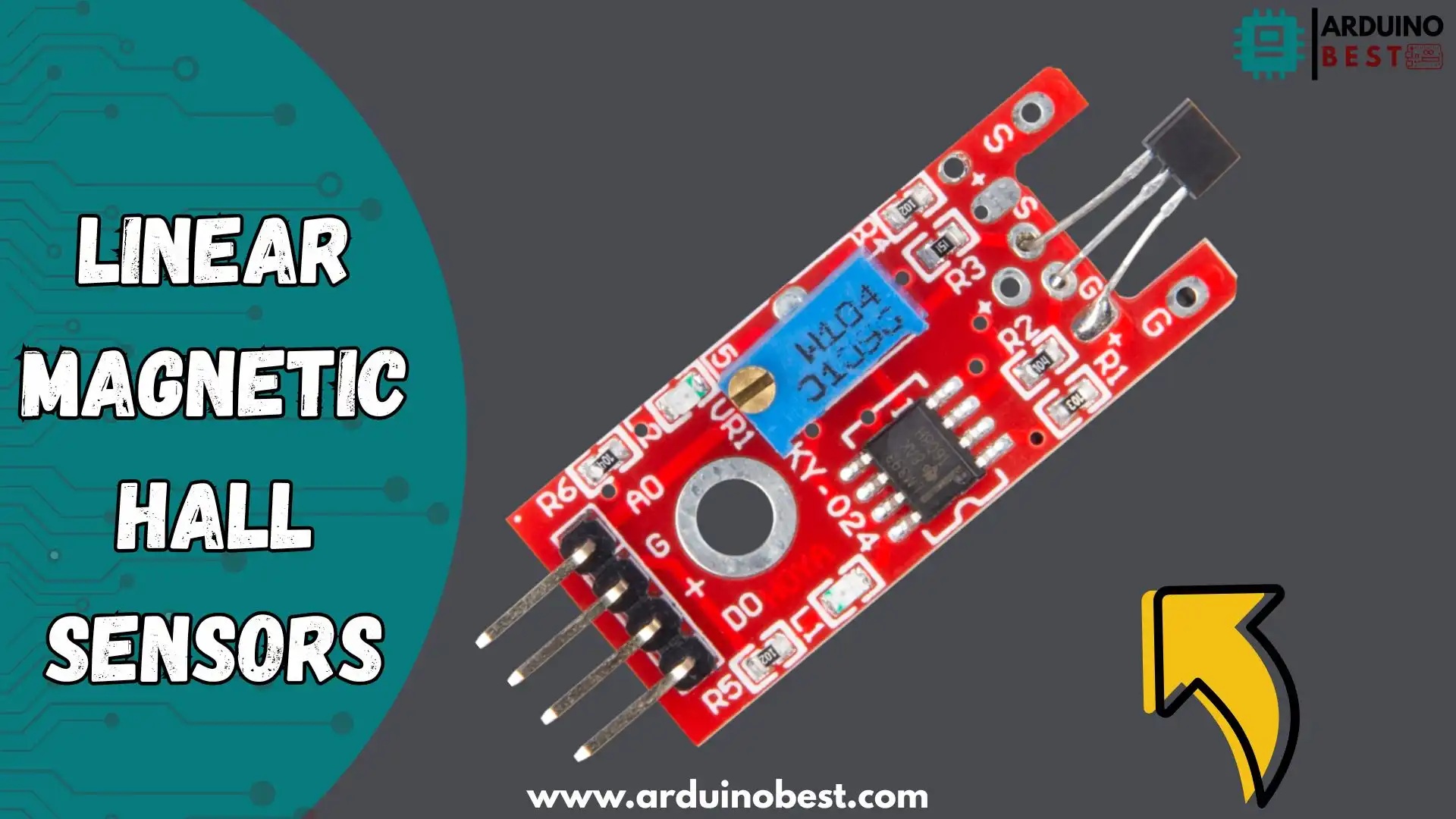 Linear Magnetic Hall Sensor for automotive and industrial applications